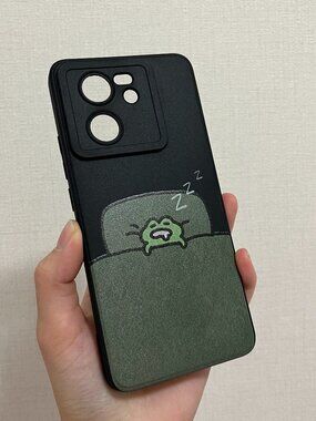 Cute Sleeping Frog Android Phone Case